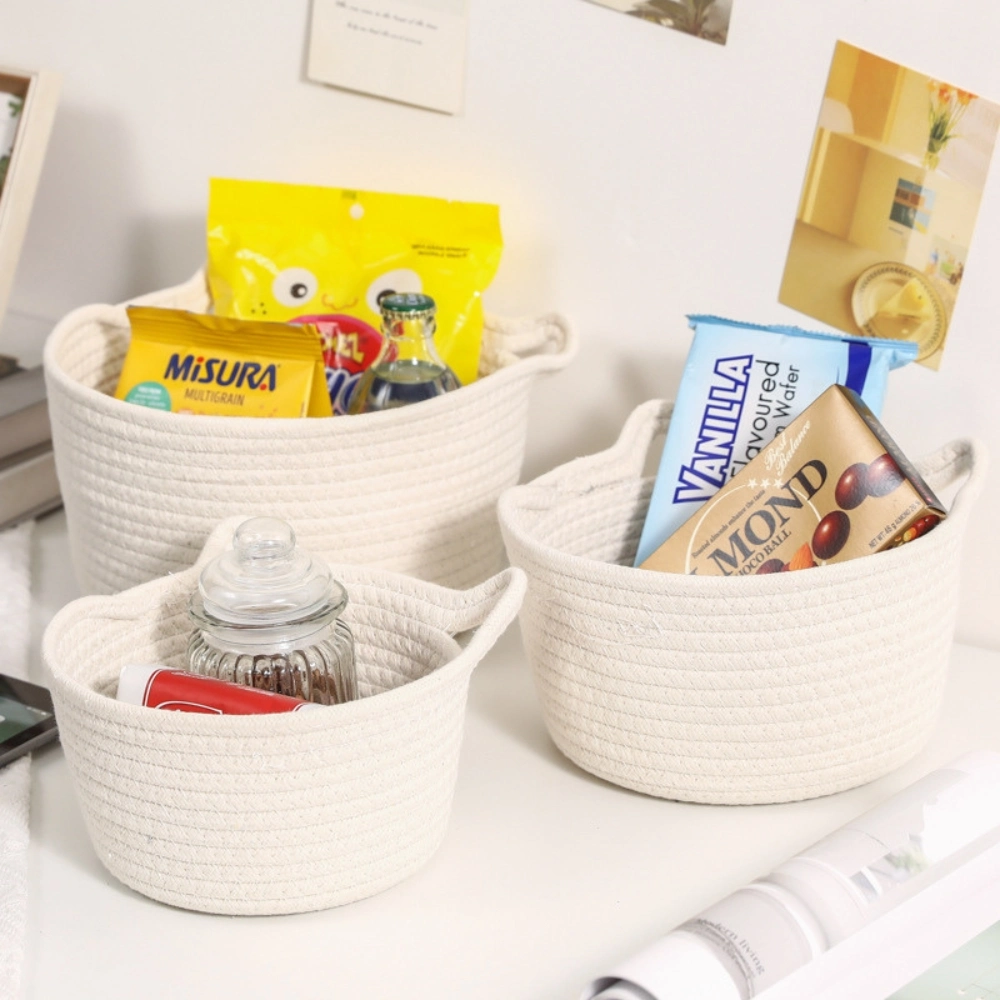 Toilet Small Basket with Handles Organizing Mi25837