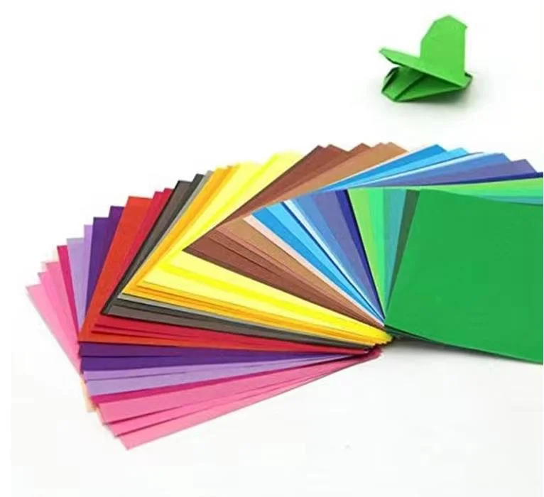 Bright Children DIY Scrapbook Paper A4 Size Colorful Cardstock Plain Colored Paper