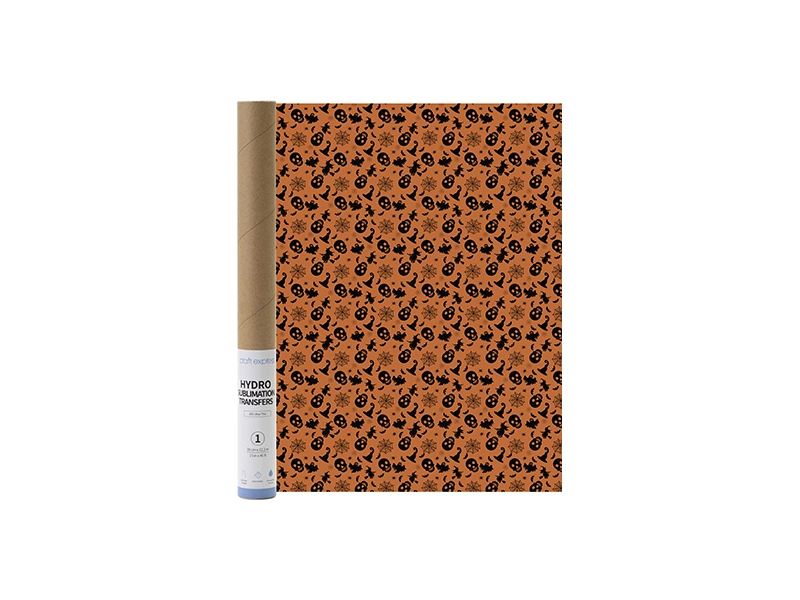 Bestsub Halloween Pumpkin Hydro Sublimation Transfer Paper Roll