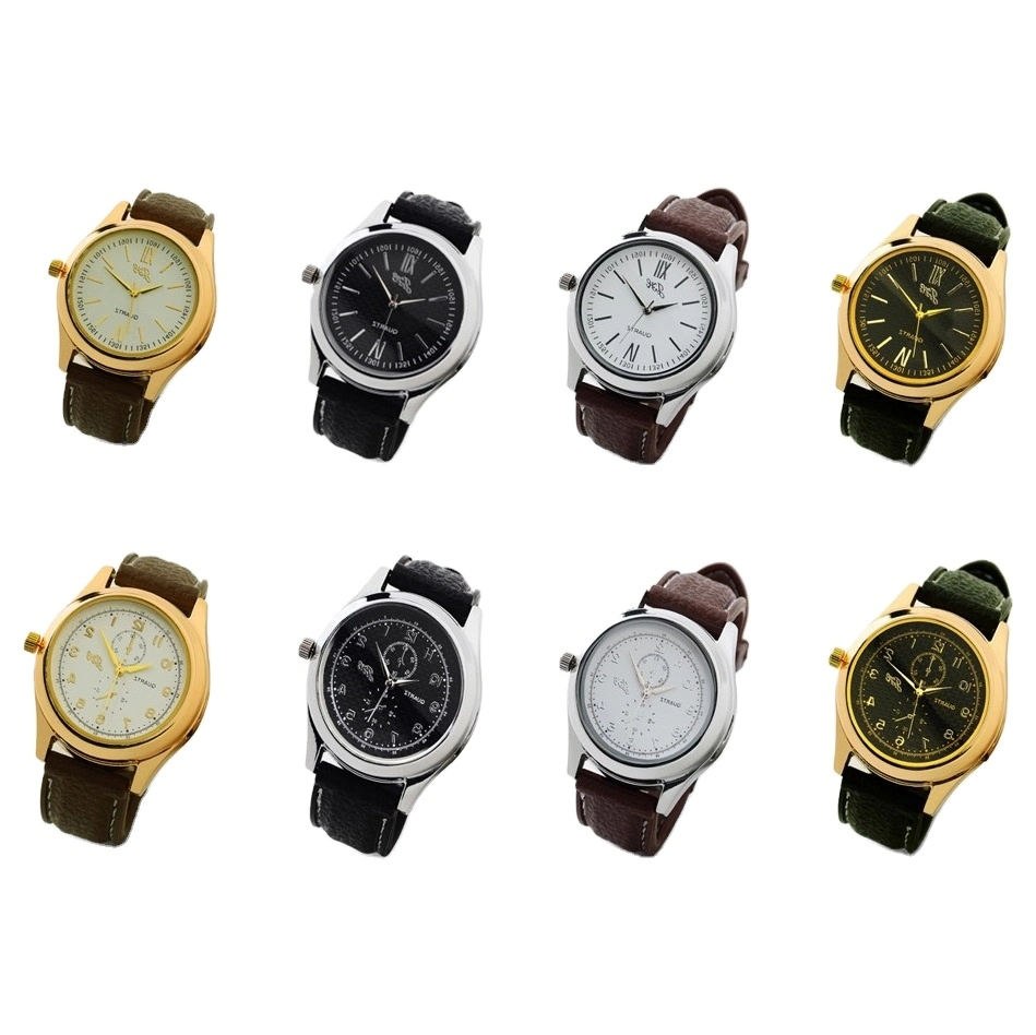 Men Watches Lighter Cigarettes Watches USB Charging Quartz Clock Flameless Cigarette Lighter Outdoors Men Gifts