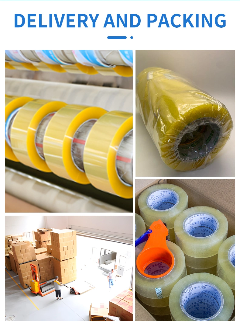 BOPP Solvent Based Adhesive Tape Paper Roll Label Full Automatic Slitting Machine Clear 3&quot;