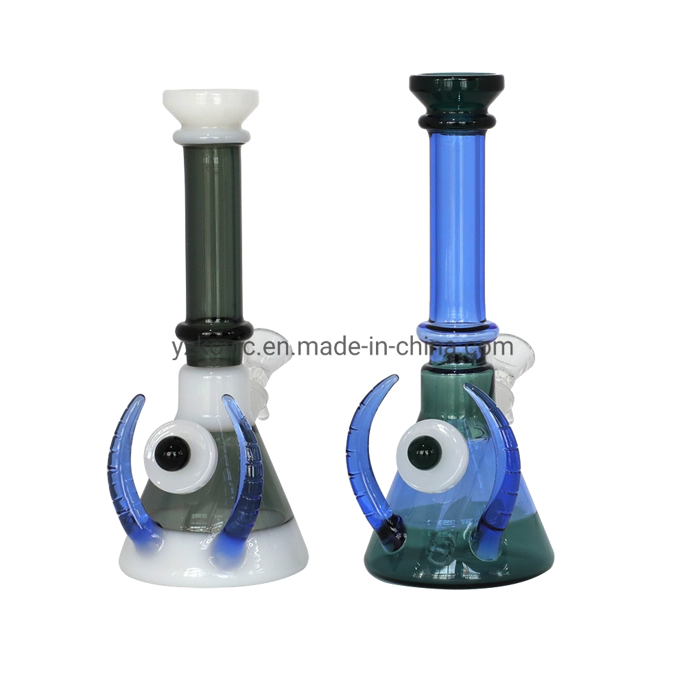 Hot Style Glass Smoking Pipe Eye of The Sky Hookah Glass Smoking Water Pipe Tobacco Grinder Smoking Pyrex Glass Pipe