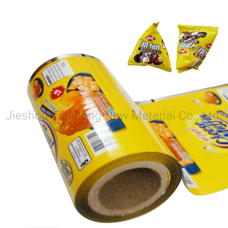 Metallized PET Film Aluminum BOPP Laminating Film for Biscuits Cookies Food Packing Film Roll Food Packaging Film