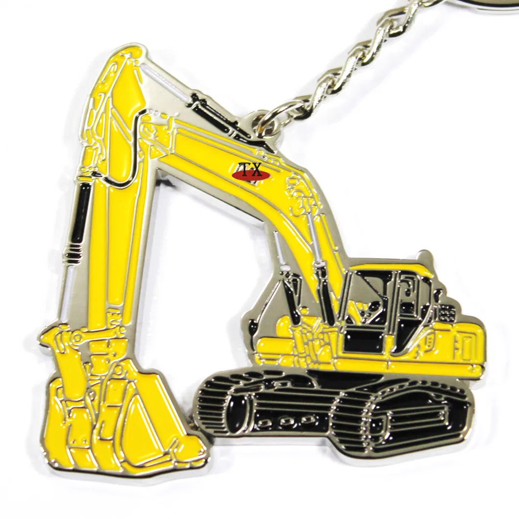 Excavator Bucket Design Shape Key Chain Factory Wholesale