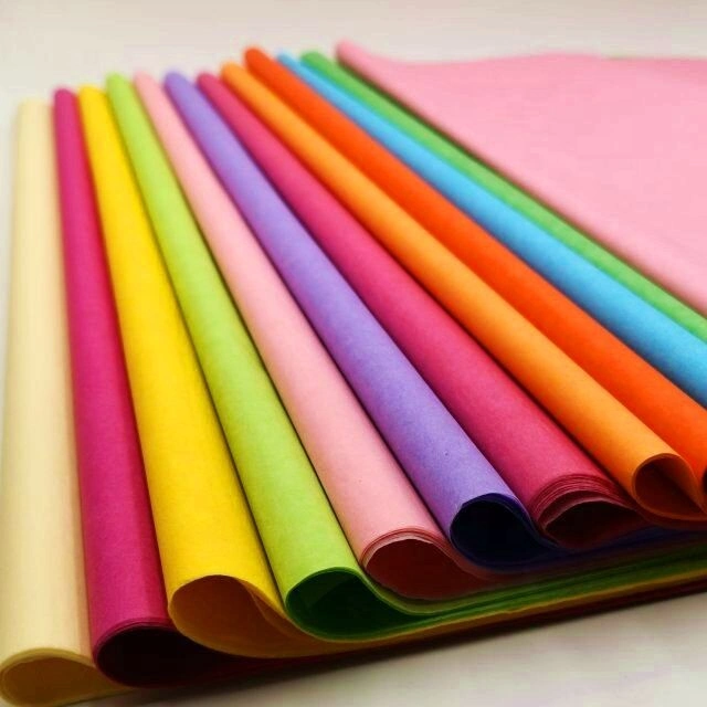 DIY Tissue Paper for Kids Handicraft Color Tissue Paper for DIY Handmade Craft