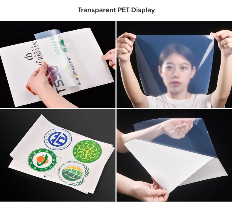 Rightint Carton A4, OEM Shanghai White Glassine Paper Transparent Pet