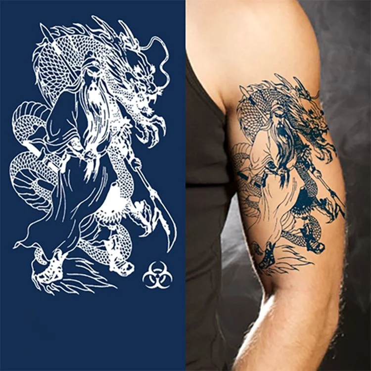 Quality Herbal Full Arm Large Fashion Tattoo Sticker for Adult