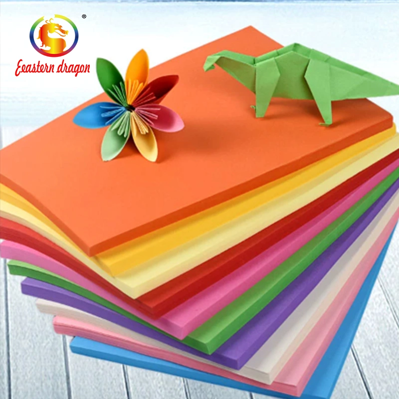 Hot-Selling manufacturer sells 80g color-copy-paper 500sheets printing handmade-origami A4 color copy paper