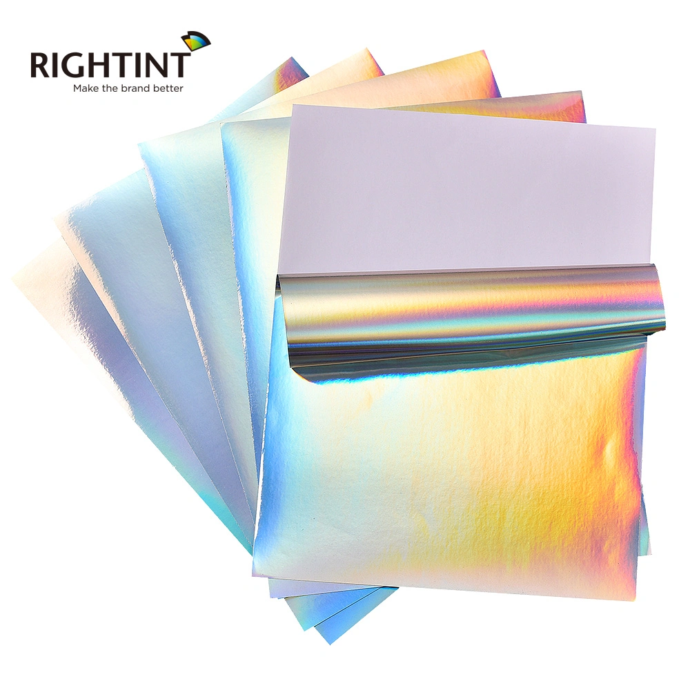 A3+Holographic Vinyl PET Rightint Carton A3, A3+, OEM paper products hologram sticker