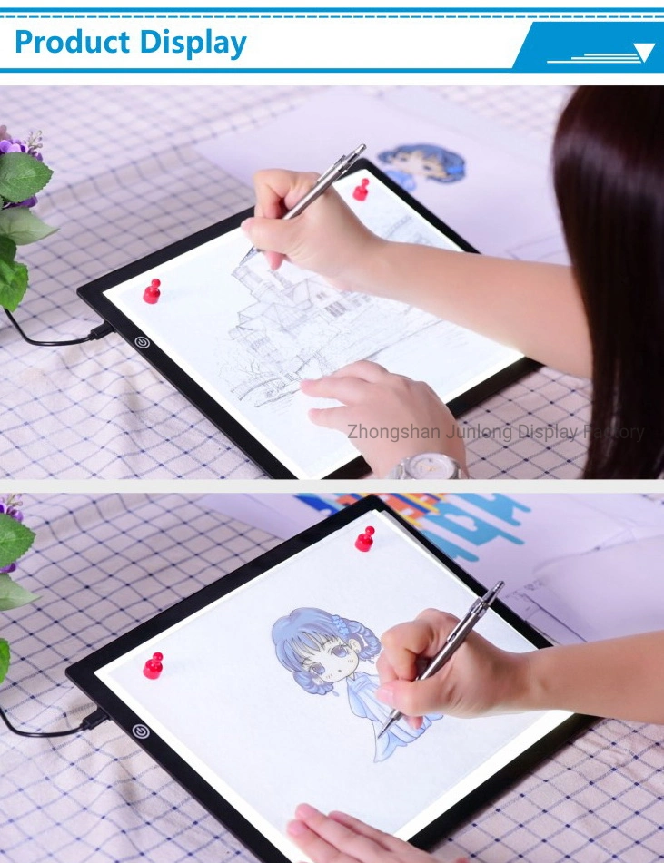 ABS Thin Artcraft LED Light Panel Drawing Board Diamond Painting Tracing Pad