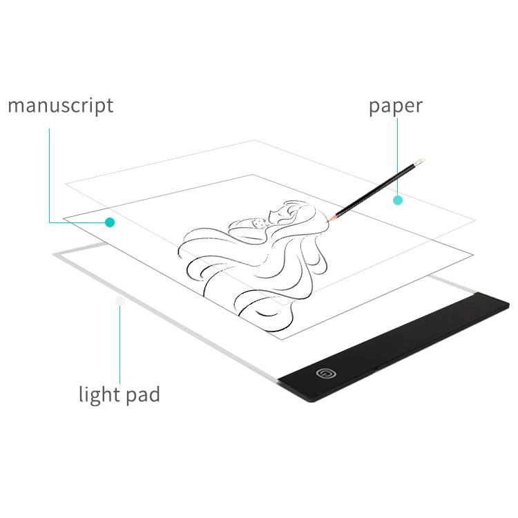 Private Label Available Netherlands Market Hot Sale Painting LED Light Pad A4