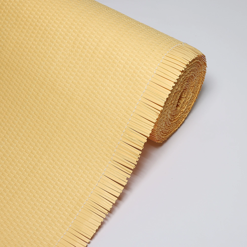 Paper Rattan Weaving Materials, Taiwan Yellow Paper Eye-Catching Imitation Rattan Weaving Mats, Handicraft Raw Materials, New Decorative Materials