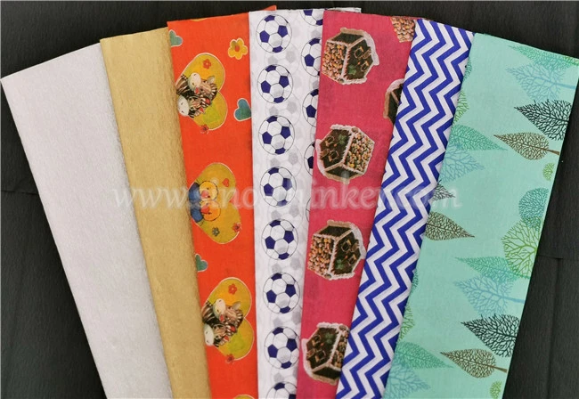 Different Color Crepe Paper for DIY Material