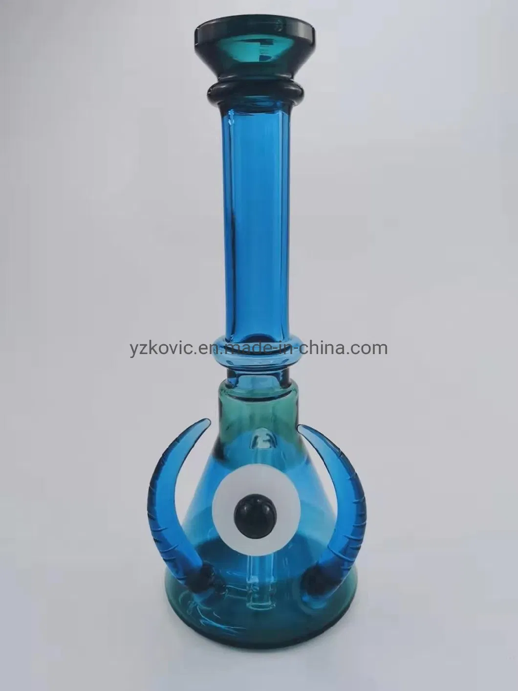 Hot Style Glass Smoking Pipe Eye of The Sky Hookah Glass Smoking Water Pipe Tobacco Grinder Smoking Pyrex Glass Pipe