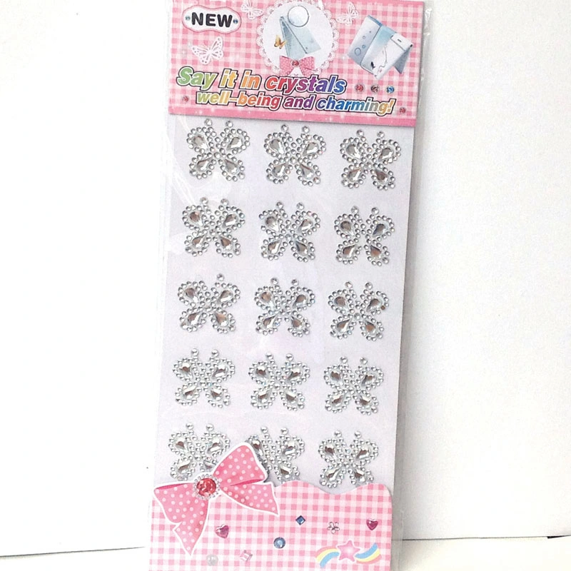 Butterfly Acrylic Crystal Diamond Stickers (sti078)