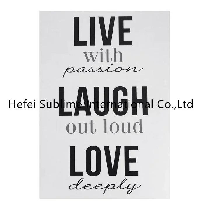 Live Laugh Love Quotes Wall Art Sticker, 12-Inch