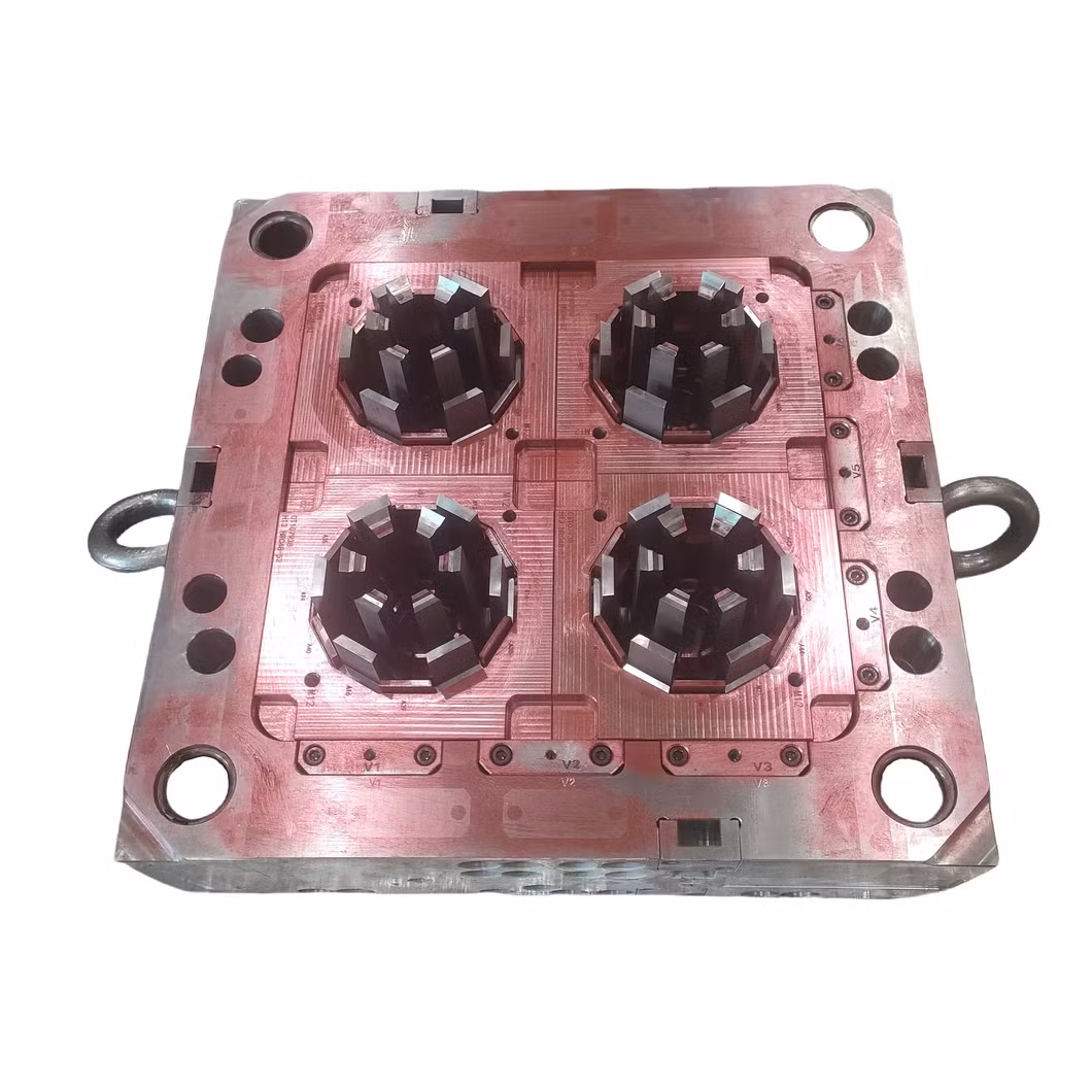 Smooth Surface Plastic Spherical Connector Injection Molds with OEM Service