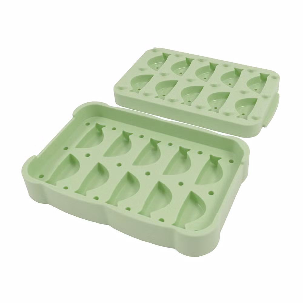 Li &amp; Zhao Cartoon Silicone Ice Cube Tray Molds for Freezing Refrigerators and Kitchens