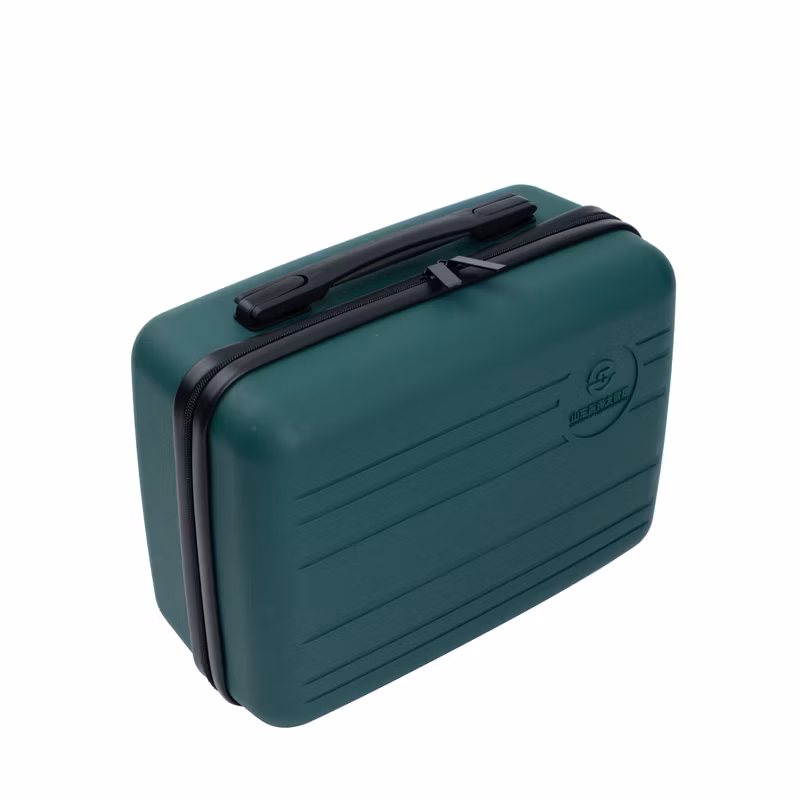 Popular Custom Eco-Friendly Epoxy Logo PP Mini Makeup Bag Box with Large Capacity Vanity Cosmetic Beauty Case