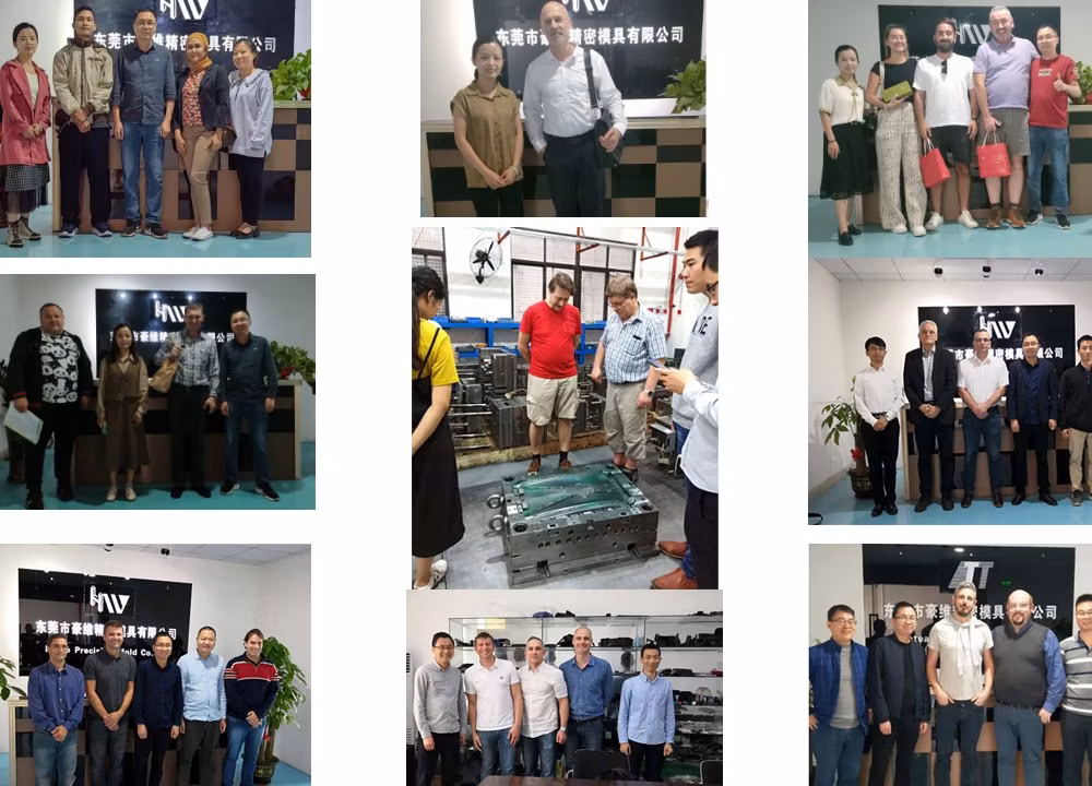 OEM Smooth Surface Plastic Spherical Connector Injection Molds with 500000 Shots Lifetime