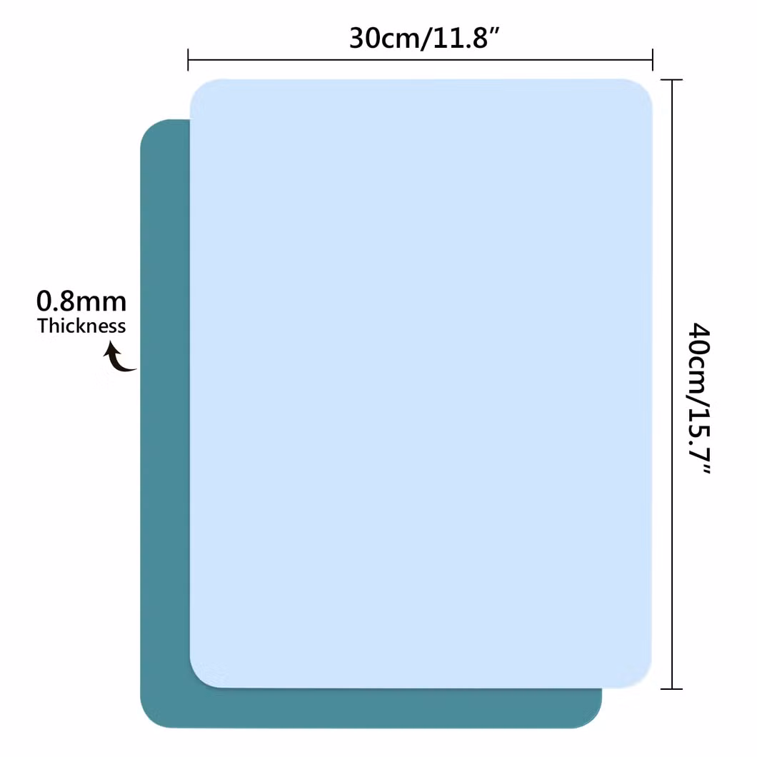 Heat-Resistant Pad Silicone Table Plate Mat Placements for Dining Table