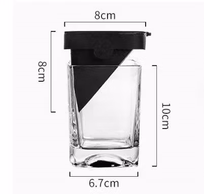 Food Grade Easy-Release Ice Maker Custom Silicone Whiskey Ice Mold