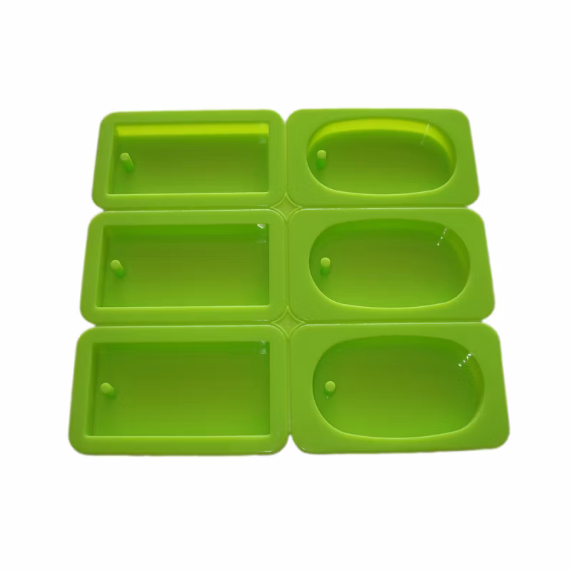 Silicone Soap Molds Cake Baking Pan Ice Mold Cube Tray