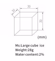Grant Ca150sc-S 68kg/24h Stainless Steel Ice Plant Solid Cube Maker