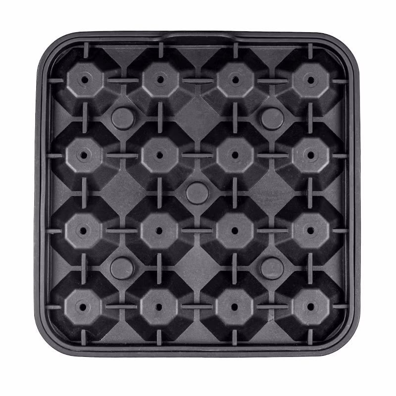 Food Grade 16 Grid Mini Diamond Shape Silicone Ice Cube Tray Mold for Coffee Whisky