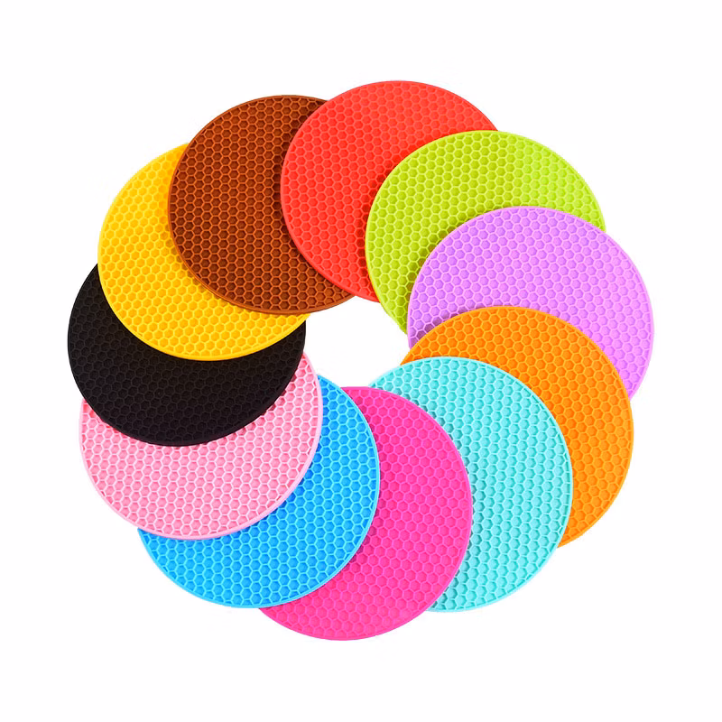 BPA Free Silicone Placemat Super Sofe Table Mat Heat Resistant for Kitchen