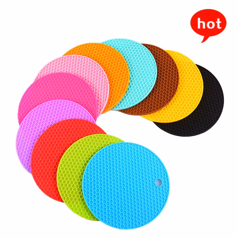 BPA Free Silicone Placemat Super Sofe Table Mat Heat Resistant for Kitchen