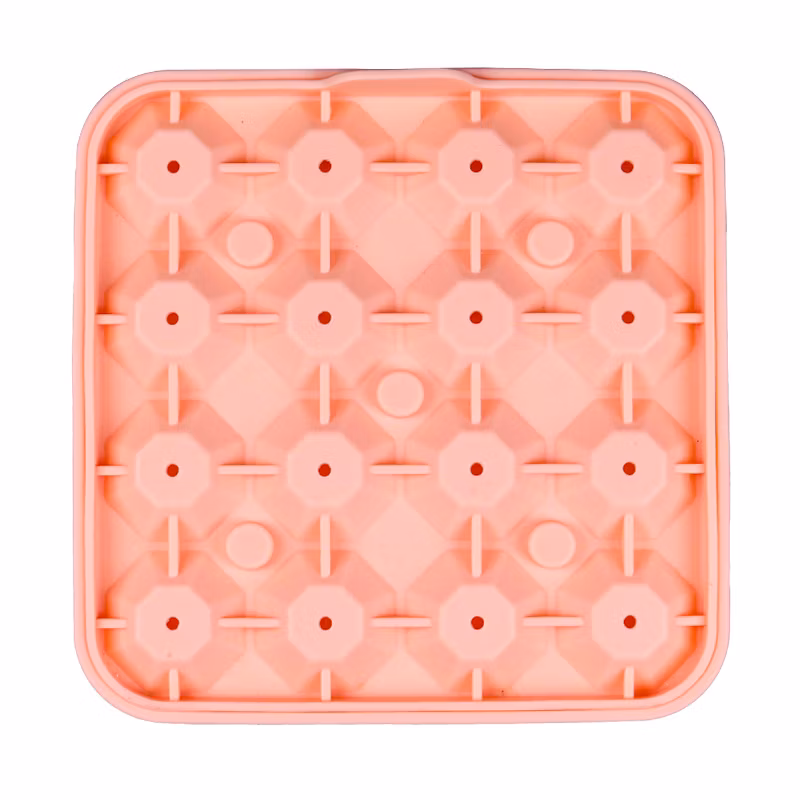 Food Grade 16 Grid Mini Diamond Shape Silicone Ice Cube Tray Mold for Coffee Whisky