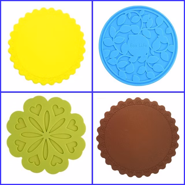 Wholesale Custom Heat Resistance Silicone Cup Mat (YB-SM-014)