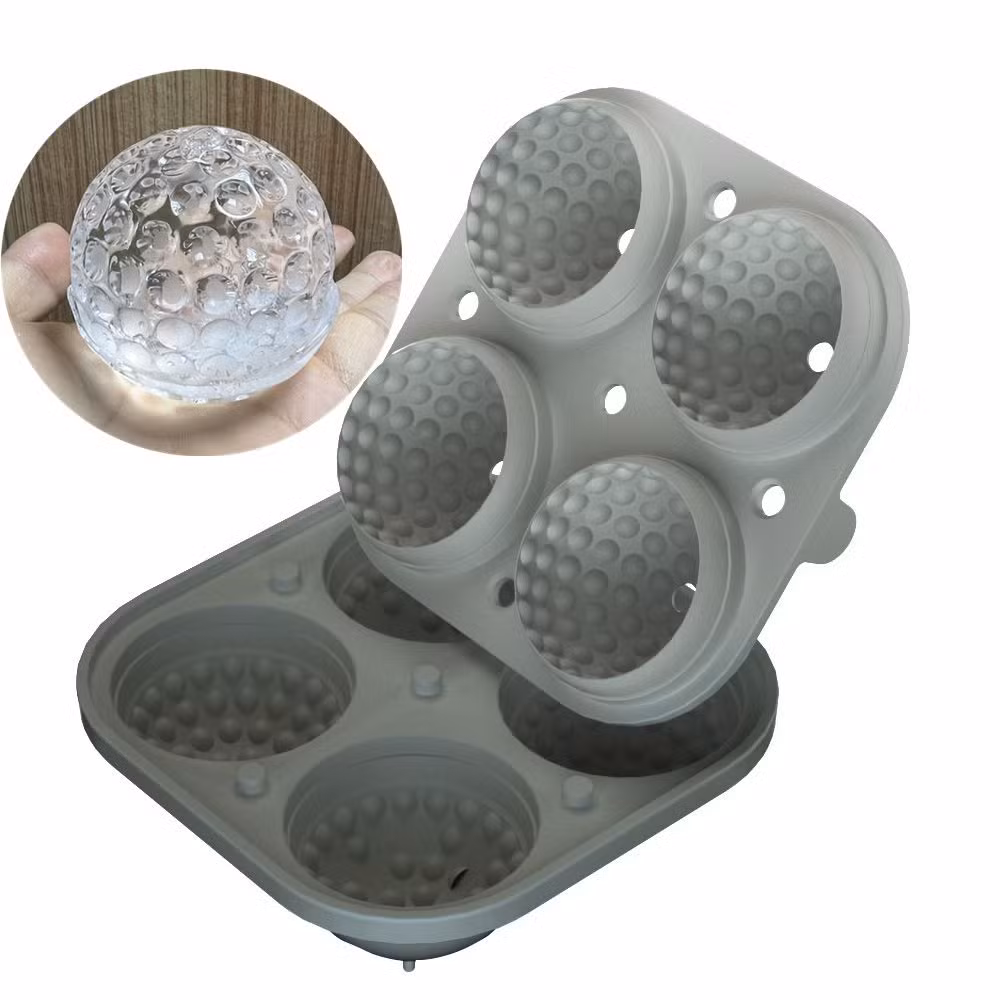 Ice Cube Tray Silicone Maker Round Ball Mi27012