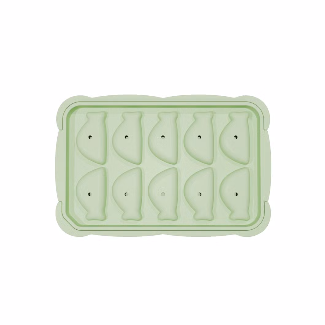 Li &amp; Zhao Cartoon Silicone Ice Cube Tray Molds for Freezing Refrigerators and Kitchens