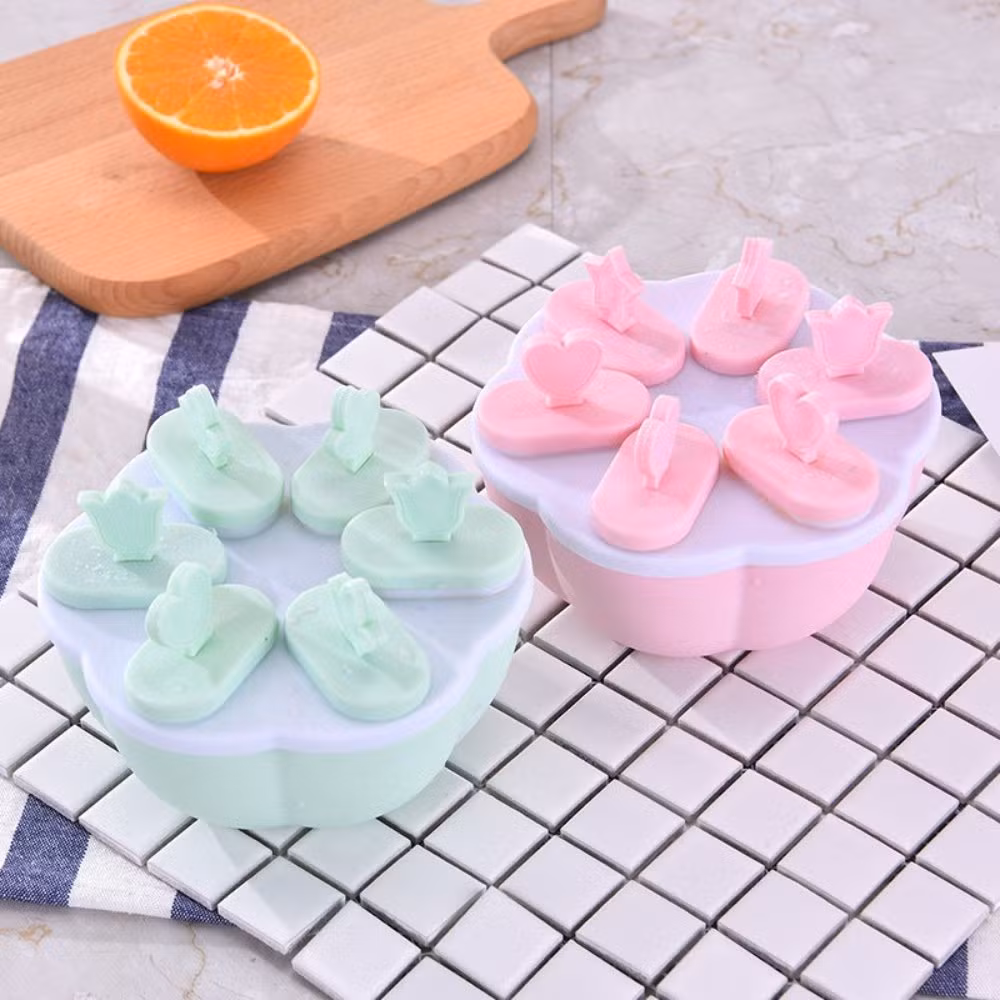 Mold Maker Reusable DIY Ice Pop Mold Tray Homemade Popsicle Mi24387