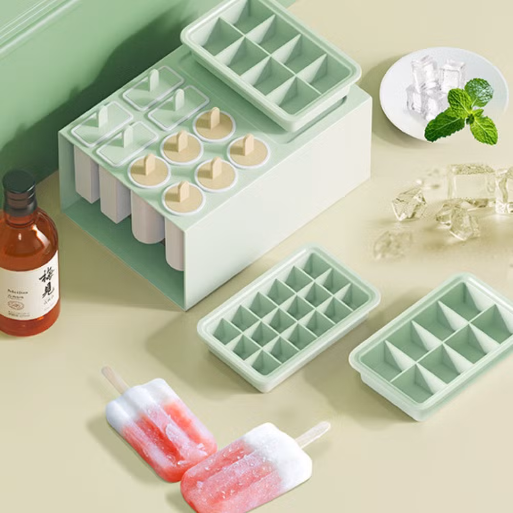Ice Cube Tray with Popsicle Molds Bl27772