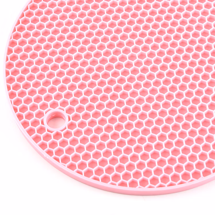 Heat Resistant Kitchen Round Silicone Rubber Baking Mat