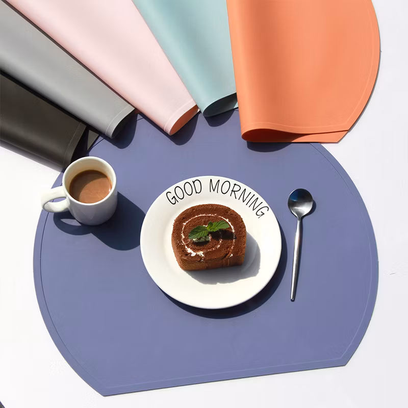 Wholesale Silicone Coaster and Placemat Custom Table Place Mats
