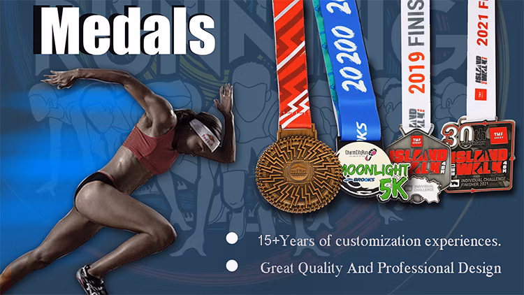 Cheap Personalized Cast Kick Boxing Soft Ball Medals Custom Pickleball Medal for Sports Events