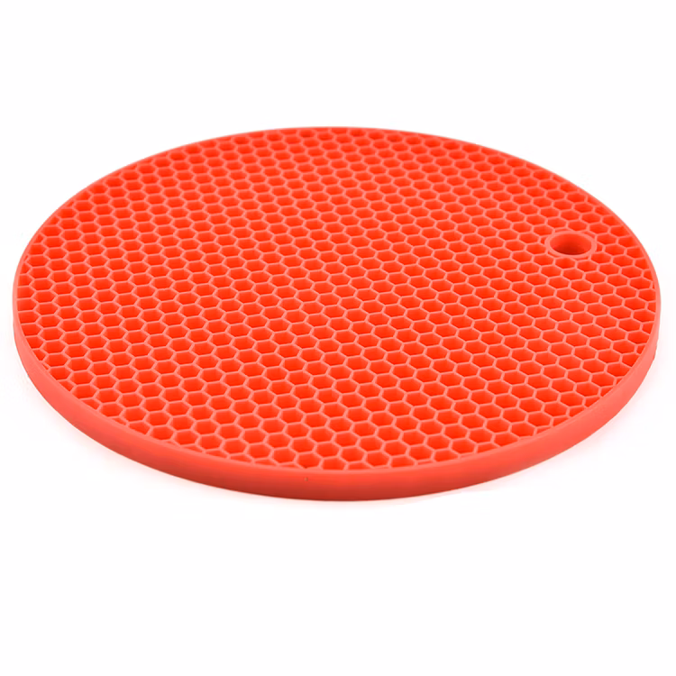 Heat Resistant Kitchen Round Silicone Rubber Baking Mat