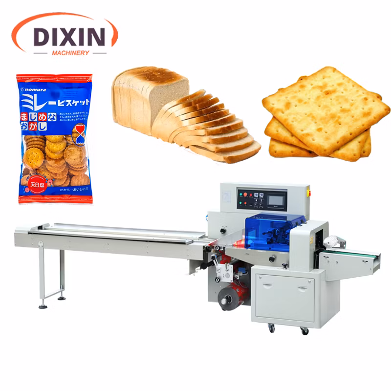 Automatic Flow Pack Packaging Machine for Ice Popsicle/ Ice Cube/Ice Cream Emballage Pillow Wrapping Machine