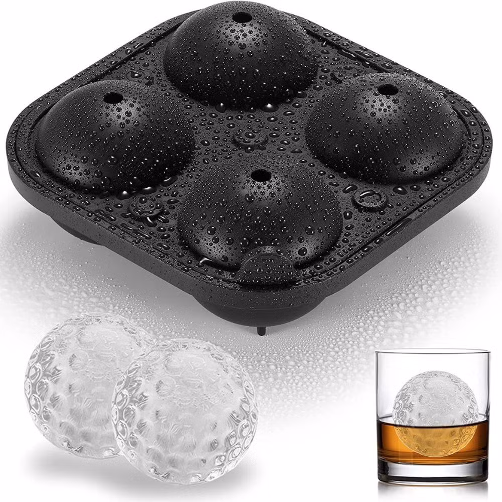 Ice Cube Tray Silicone Maker Round Ball Mi27012