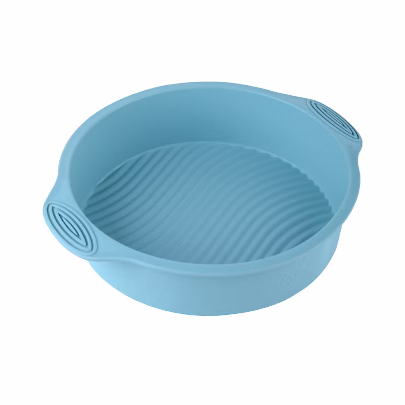 Food Grade High-Temperature Resistant Cake Baking Tray, Circular Silicone Cake Mold