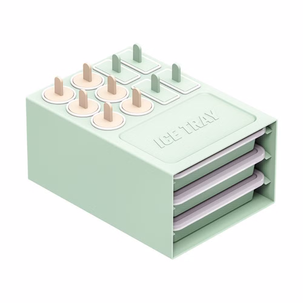 Ice Cube Tray with Popsicle Molds Bl27772