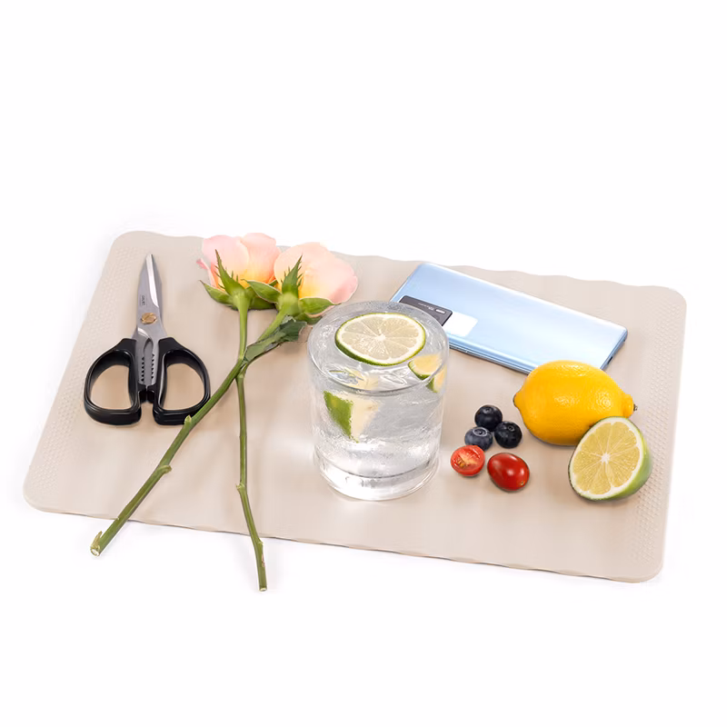 Direct Factory Made Large Silicone Mat Silicone Dish Drying Mat