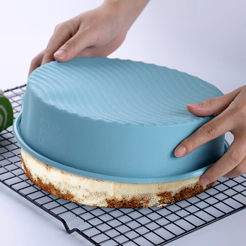 Food Grade High-Temperature Resistant Cake Baking Tray, Circular Silicone Cake Mold