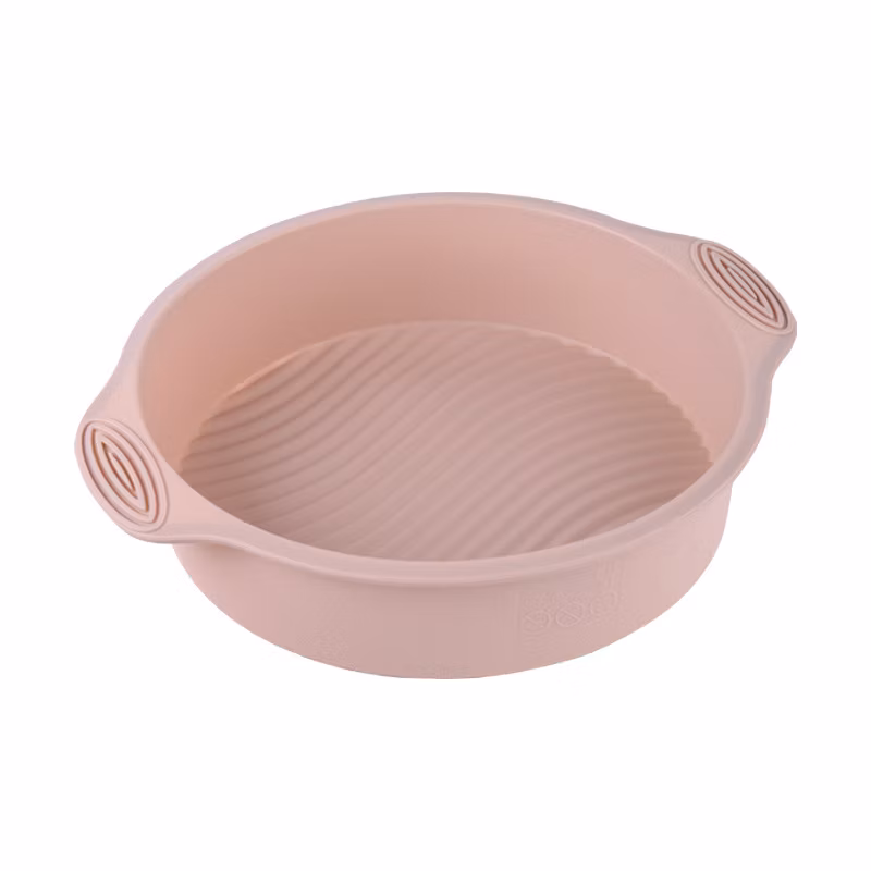Food Grade High-Temperature Resistant Cake Baking Tray, Circular Silicone Cake Mold