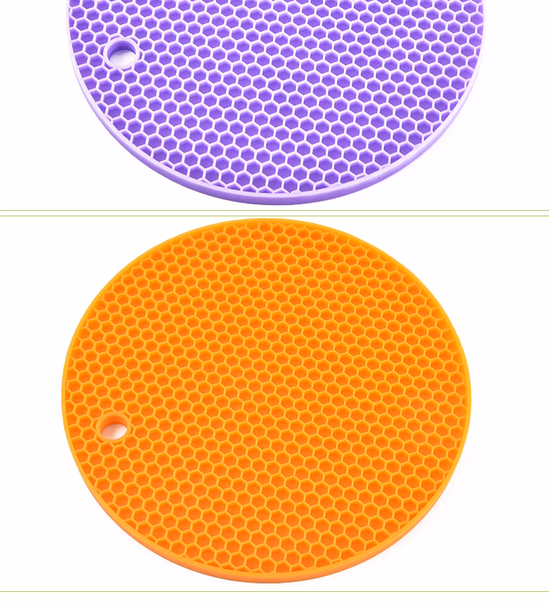 Heat Resistant Kitchen Round Silicone Rubber Baking Mat