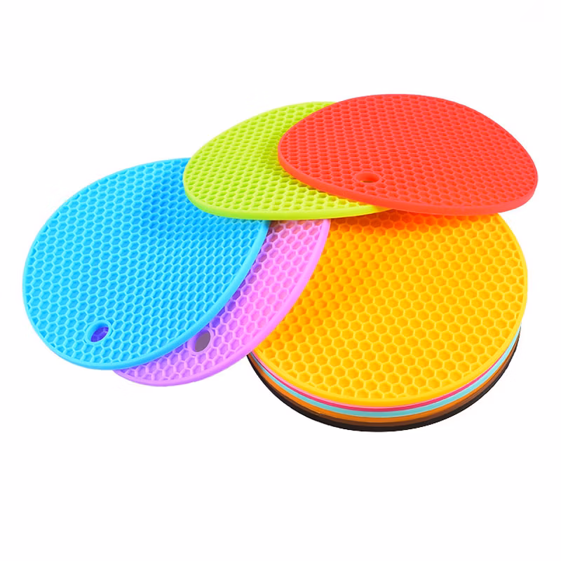 BPA Free Silicone Placemat Super Sofe Table Mat Heat Resistant for Kitchen